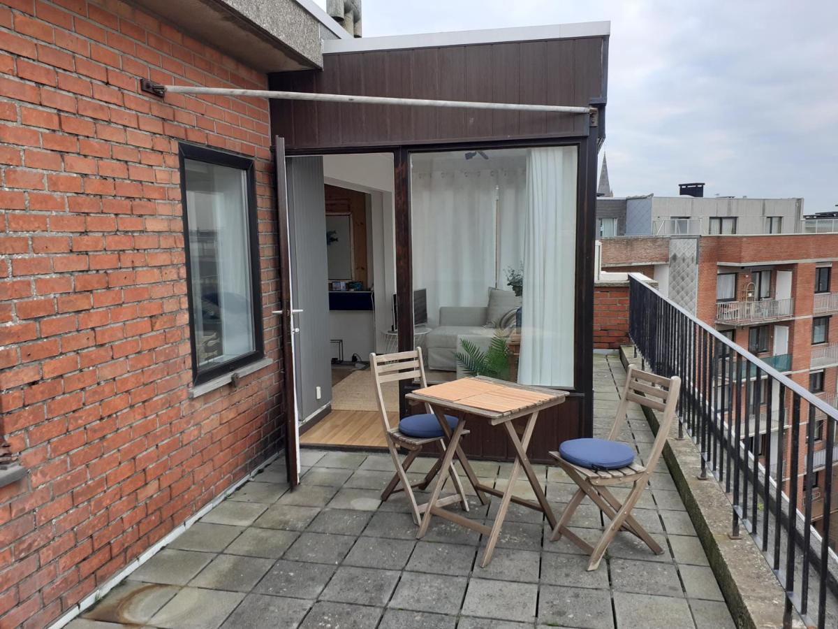 Gezellig Centraal Gelegen Penthouse Oostende Apartment Exterior foto