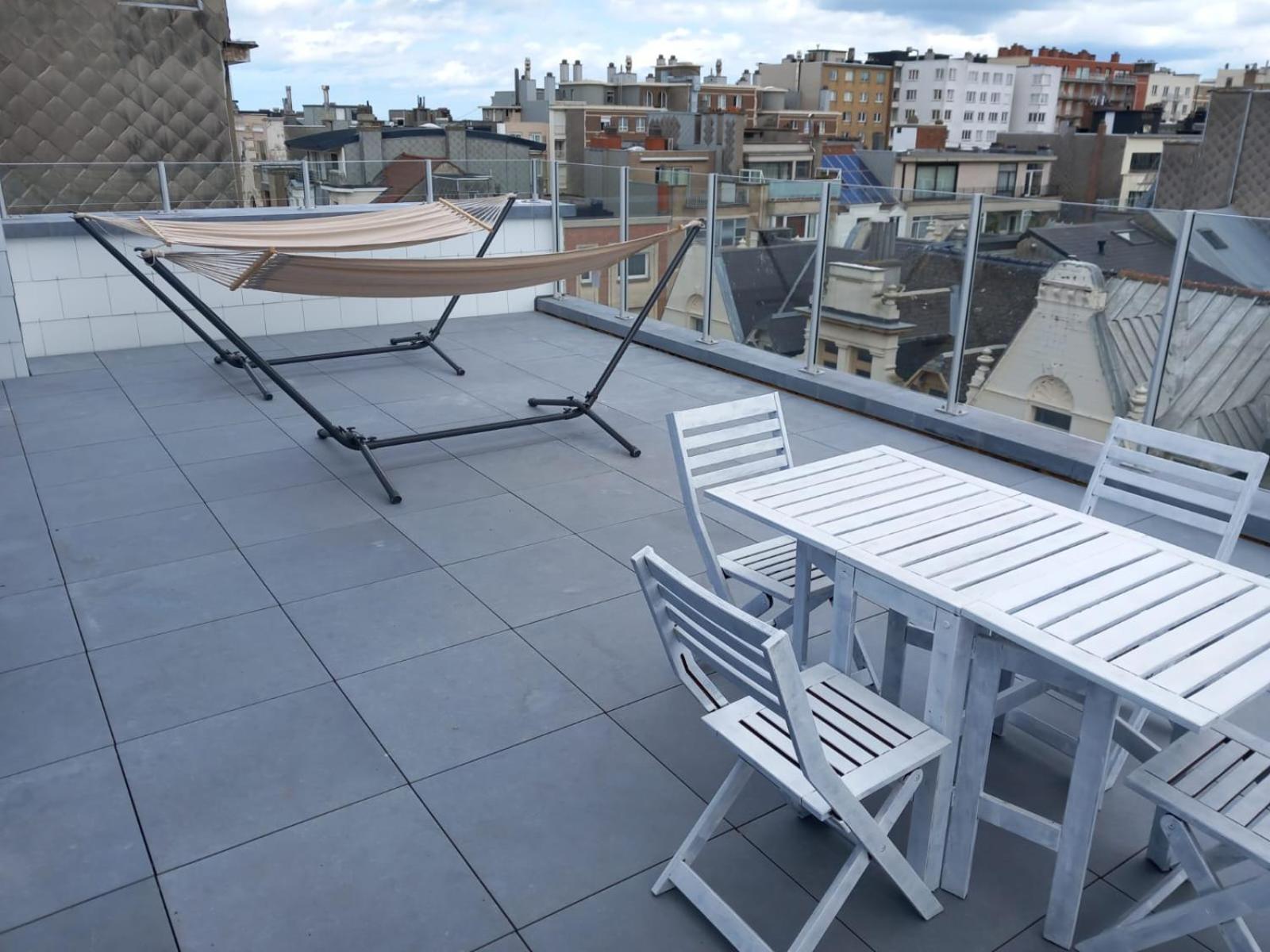 Gezellig Centraal Gelegen Penthouse Oostende Apartment Exterior foto