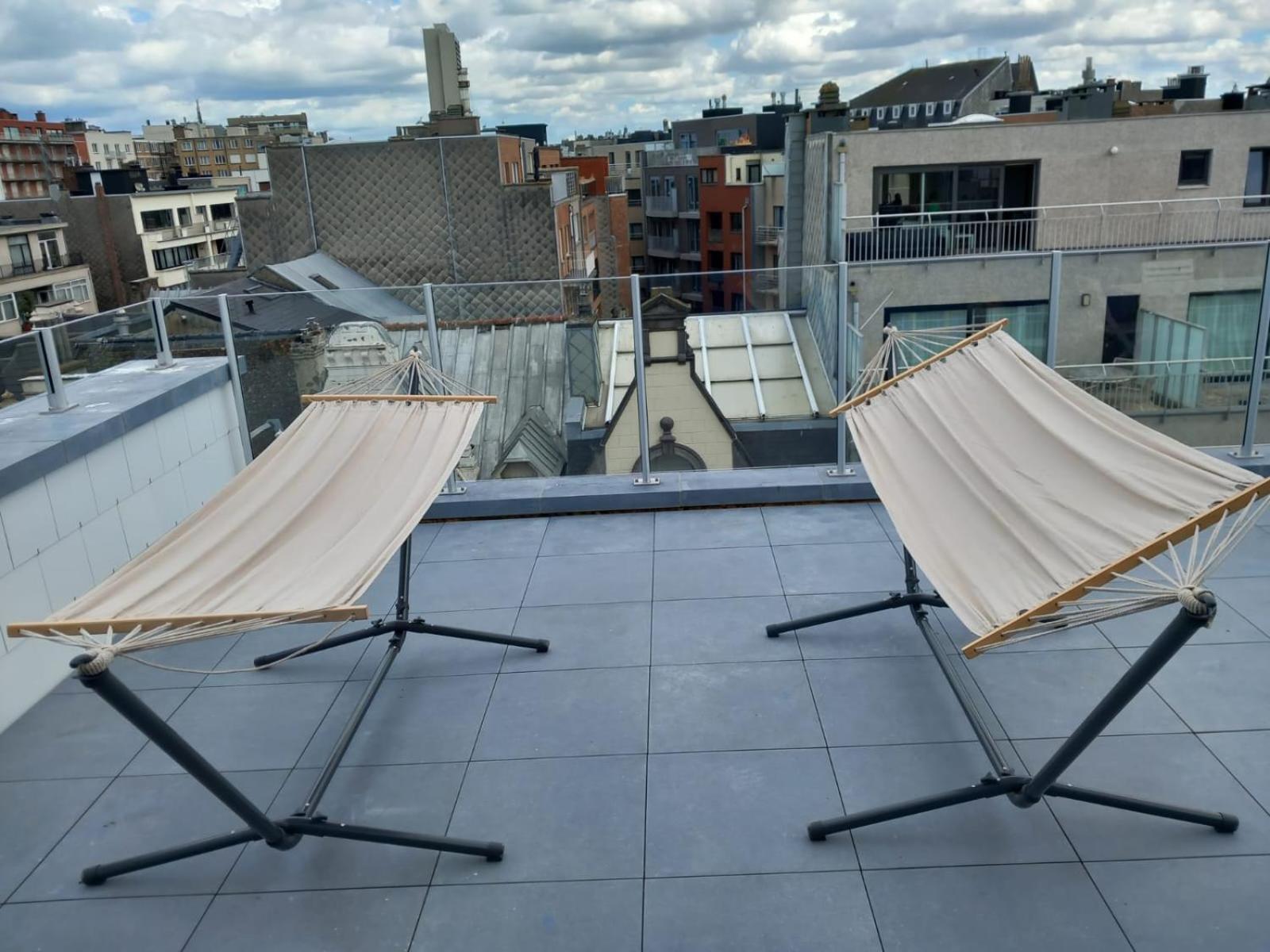Gezellig Centraal Gelegen Penthouse Oostende Apartment Exterior foto